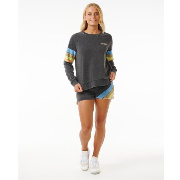 RIP CURL HIGH TIDE SURF RAGLAN CREW