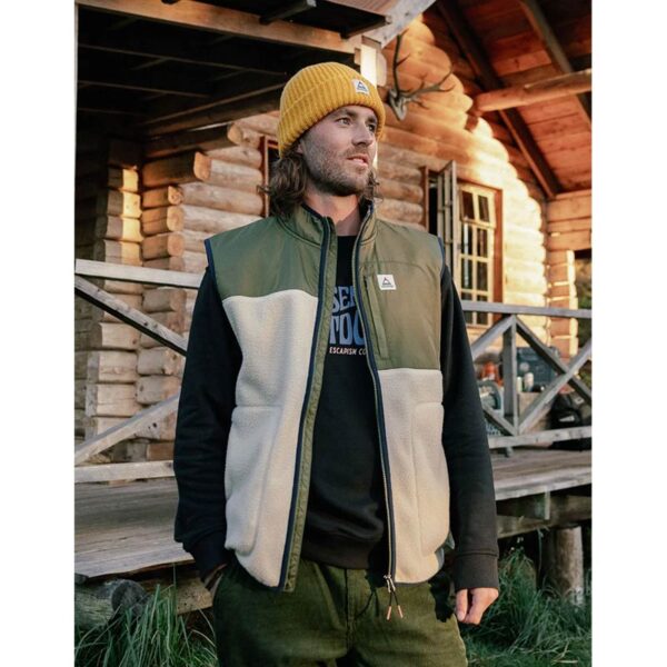 PASSENGER OFFGRID RECYCLED SHERPA VEST - Image 3