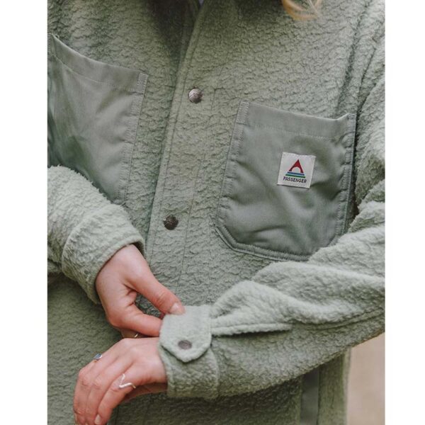 PASSENGER RAPPEL RECYCLED SHERPA SHIRT - Image 8